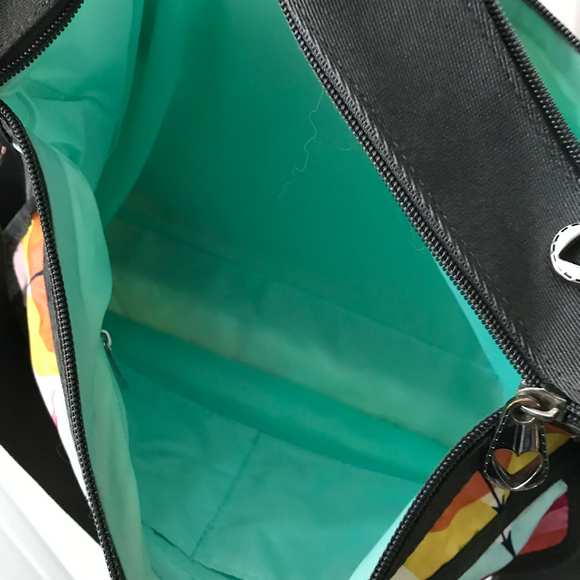 Brighton Colorful Day Tripper Ripstop Expandable Travel Bag Crossbody Bag Purse - Picture 11 of 12